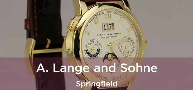  A. Lange and Sohne Springfield