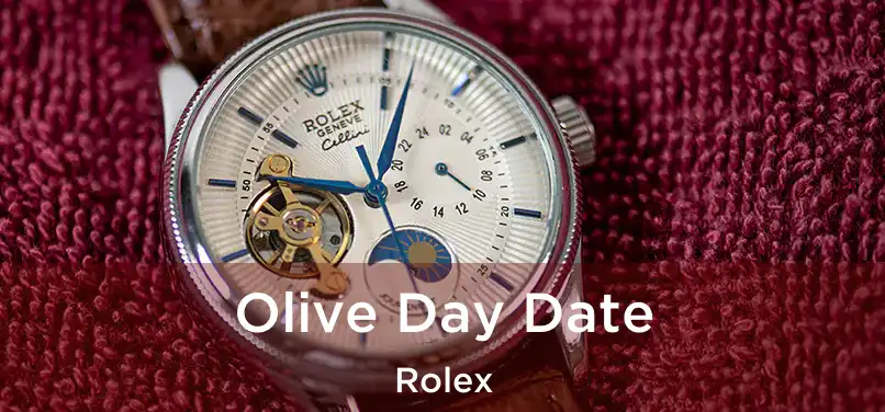  Olive Day Date Rolex